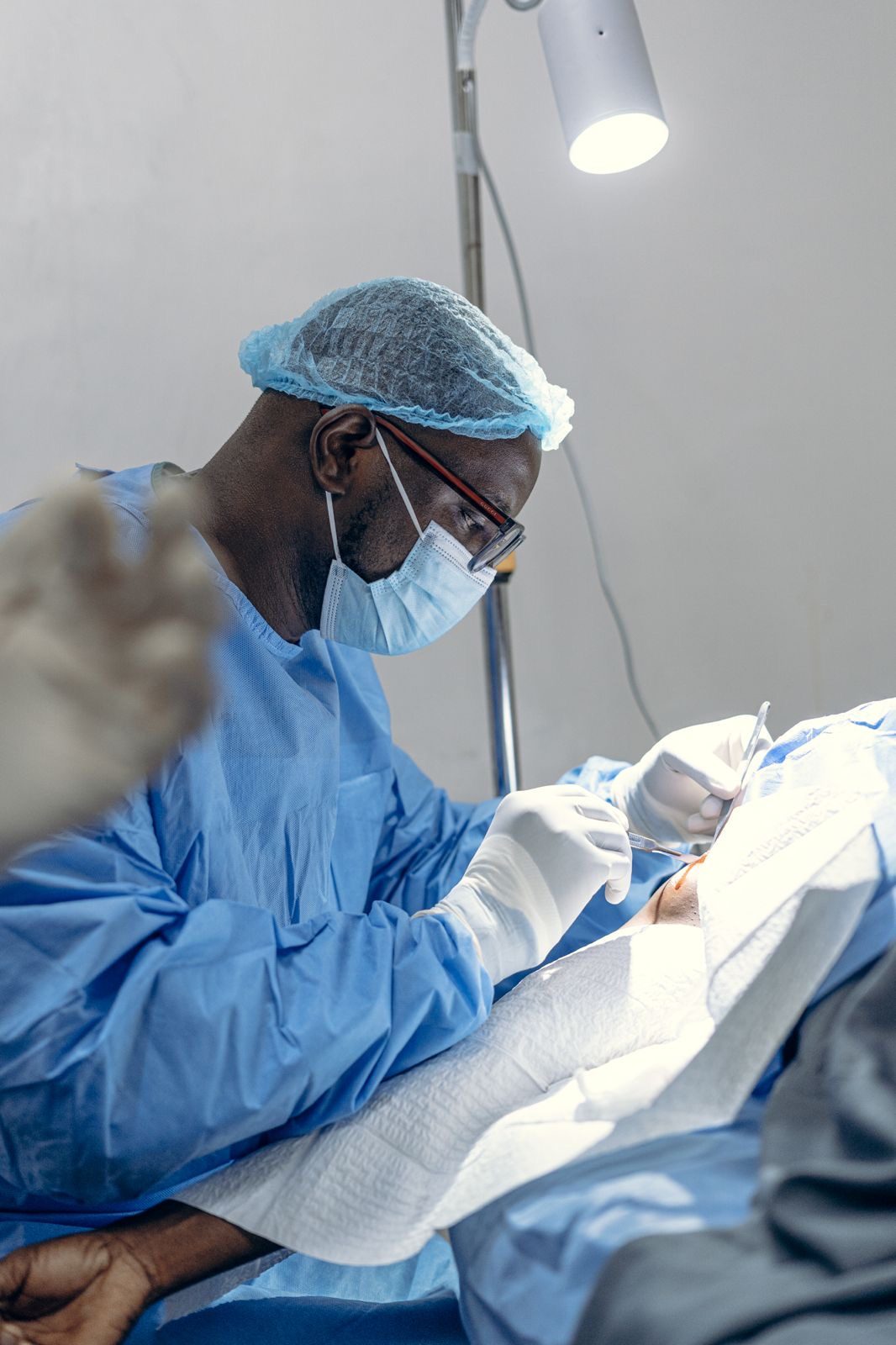 Dr. Adeboye operating, focused and steady